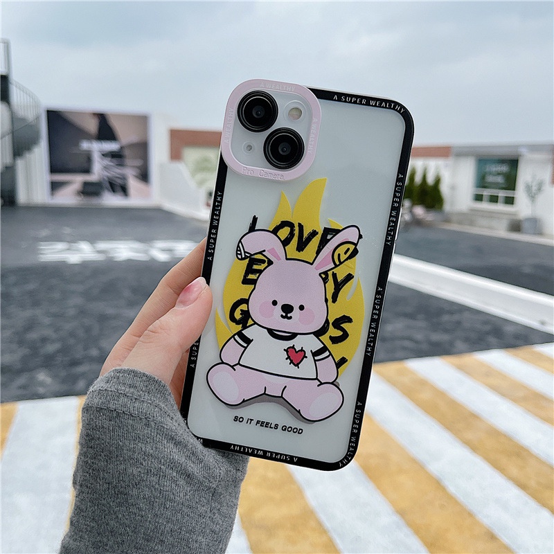 Ốp Điện Thoại Trong Suốt In Hình Bảng Phấn Cho Iphone 13Pro s/6splus/7/7plus/8/8plus/x/xr/xs/11/12/13/pro/max/plus/promax