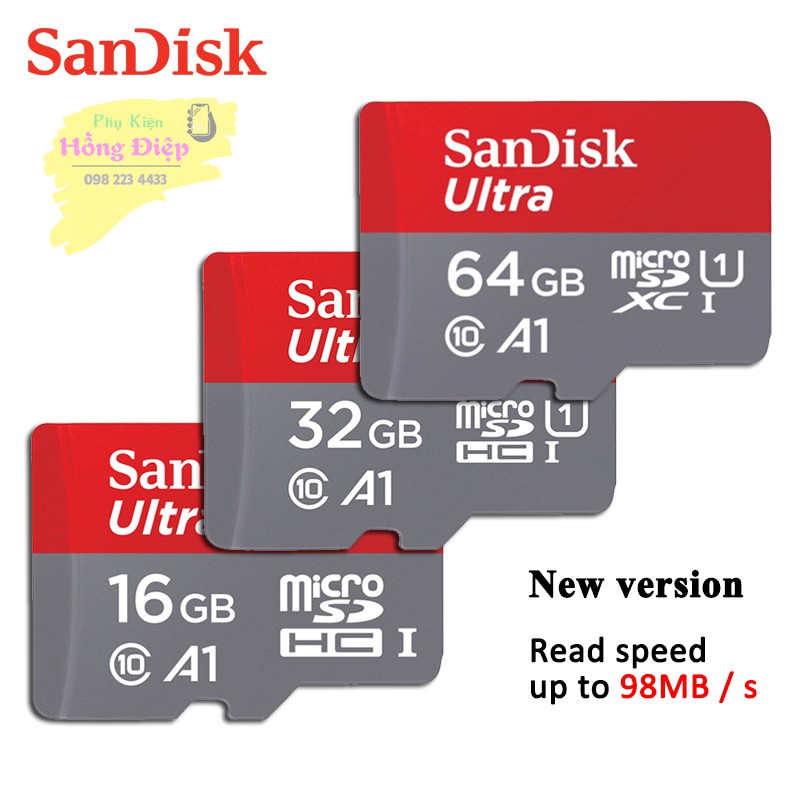 Thẻ Nhớ Sandisk 4-8-16-32-64gb Chính Hãng | BigBuy360 - bigbuy360.vn