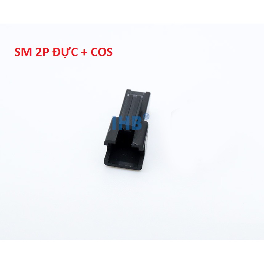 (KO DÂY) Đầu giắc cắm (kèm cos) SM 2.54mm 2P 3P 4P 5P 6P 7P 8P 9P 10P không dây