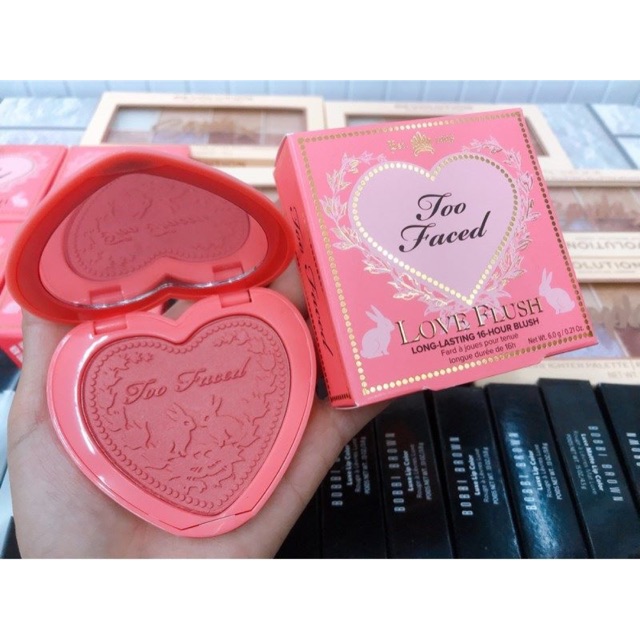 Má hồng too faced love blush ( auth)