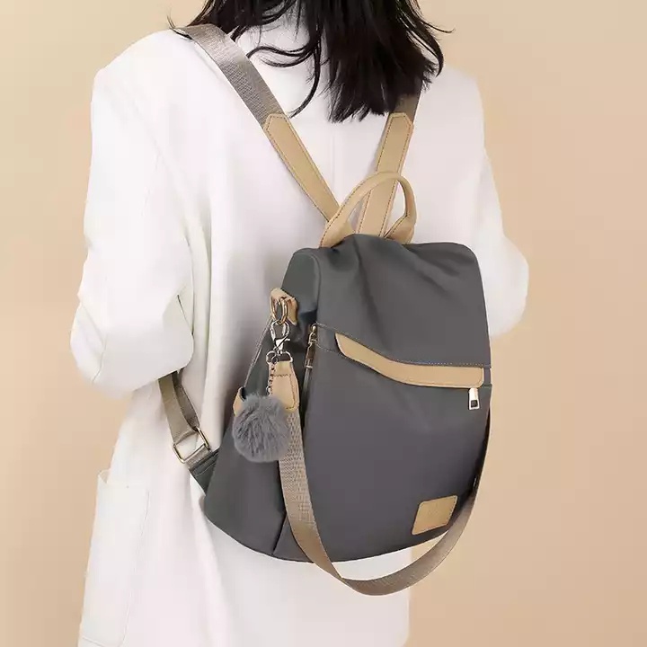 Ba Lô Màu Hồng Dễ Thương Chống Thấm Nước Phong Cách Mới Cho Học Sinh Trung Học