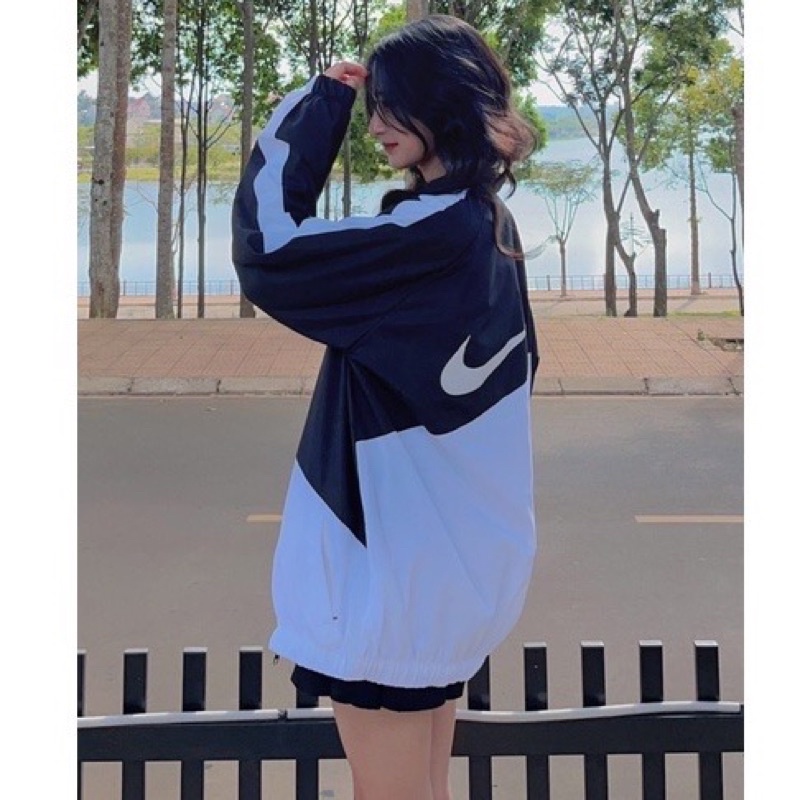Áo Khoác Dù 2 Lớp Jacket Big Swoosh - Vải Cao Cấp