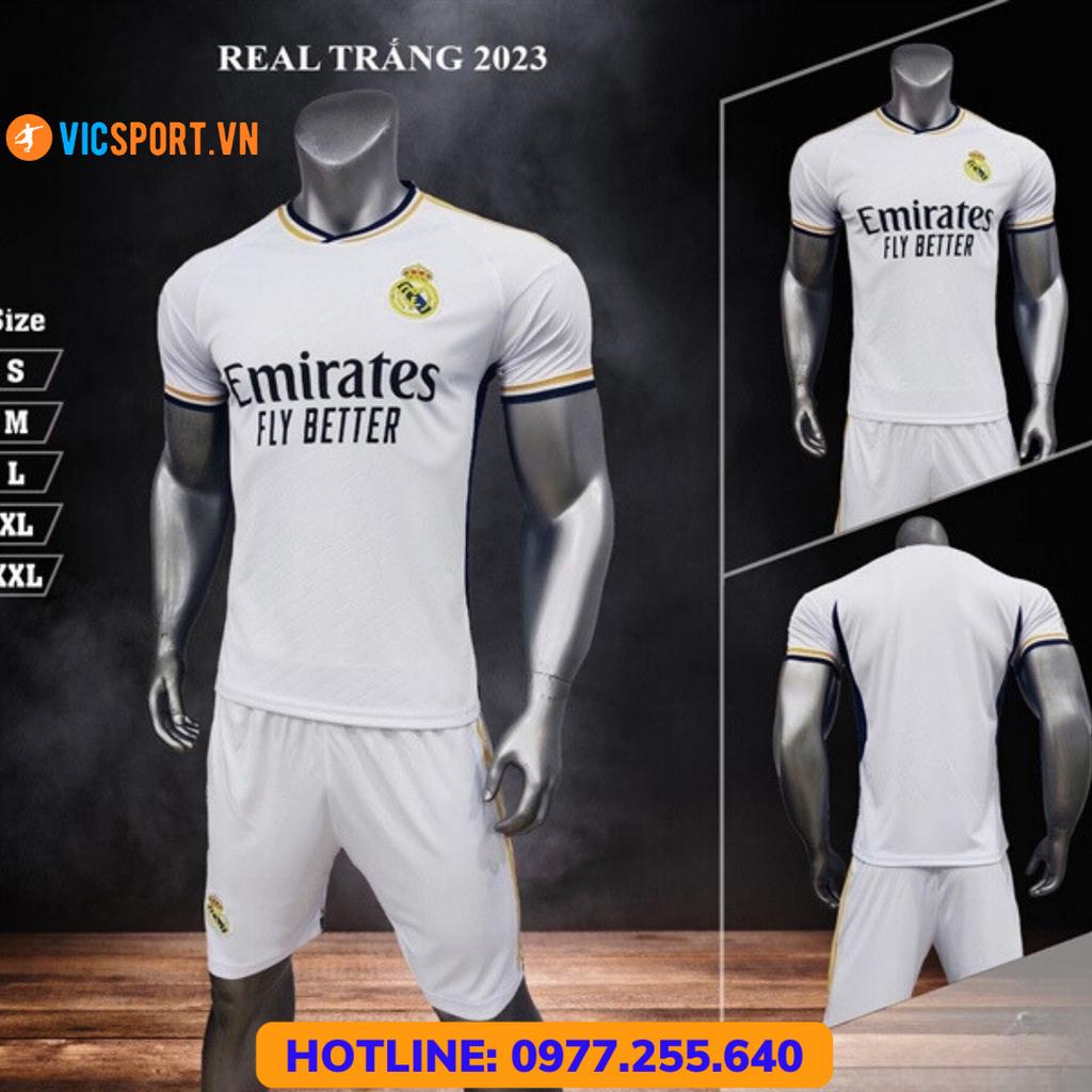 Áo Bóng Đá CLB Real Madrid , Quần Áo Đá Banh Real Madrid Đủ Mẫu 2023 - 2024  - Vicsport