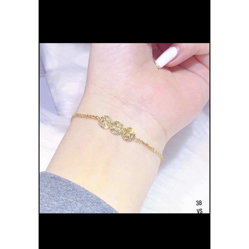 LẮC TAY KIM TIỀN VÀNG 10KARA