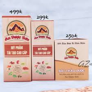 [Chính hãng] Combo An Dược Sơn Serum Và Bột Thảo Dược 50ml