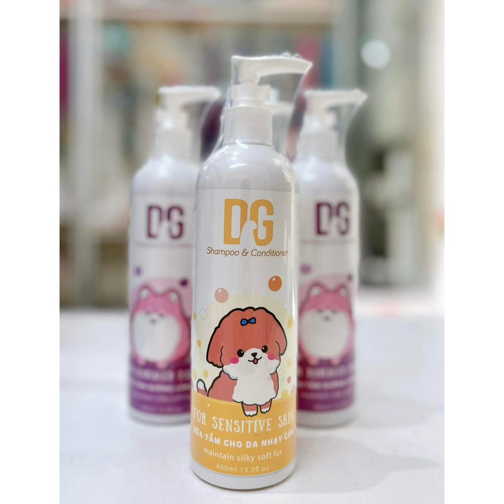 Sữa tắm DG Pet cho chó mèo   - Duy trì bộ lông mềm mượt cho thú cưng