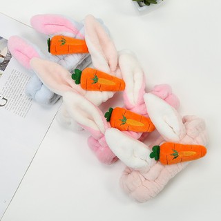 Bờm Tóc Tai Thỏ Cà Rốt Dễ Thương
