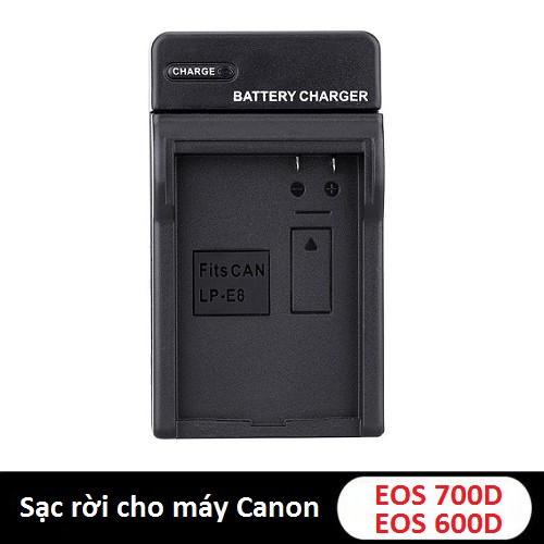 Sạc rời cho Canon EOS 700D 600D LP-E8