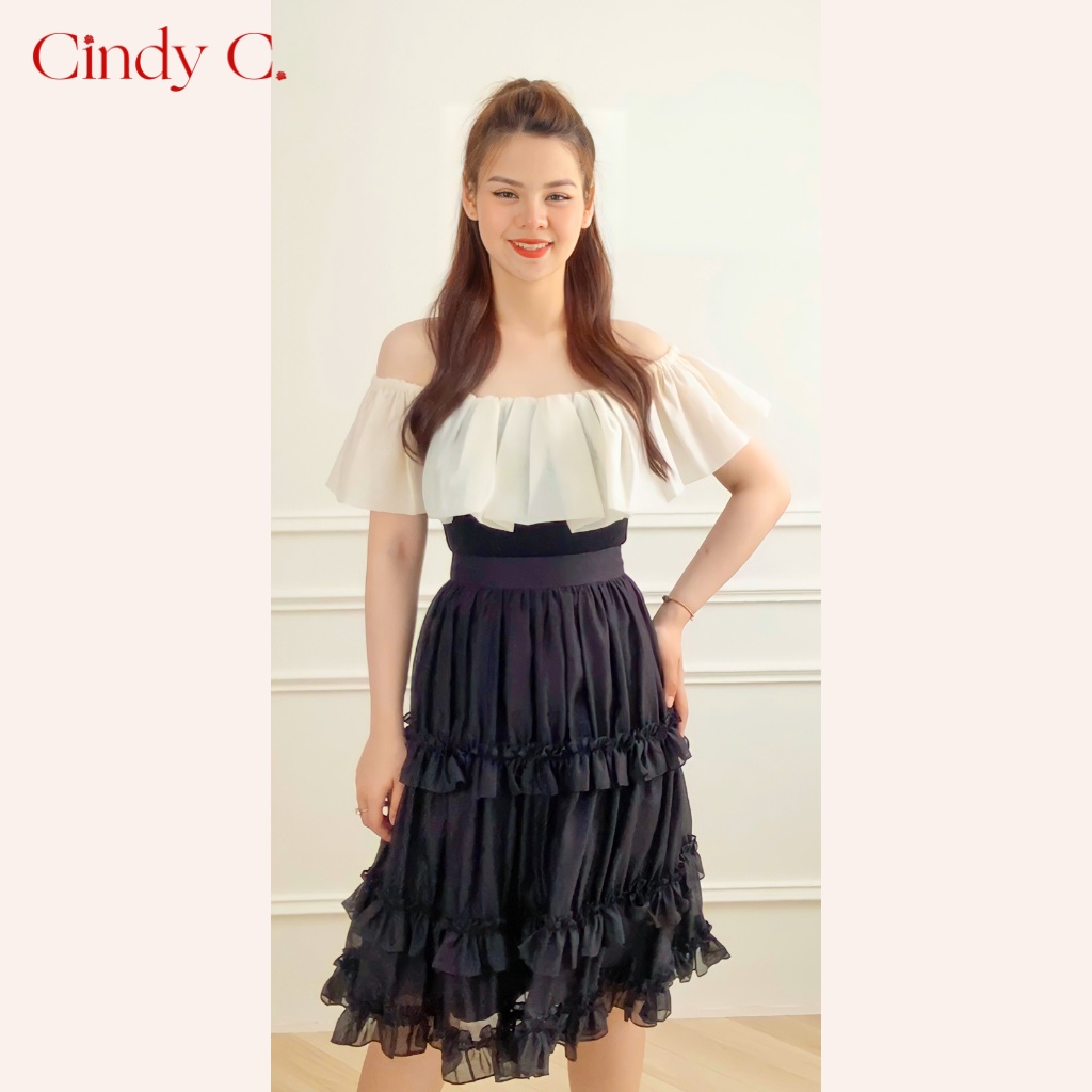 Chân Váy Dài Lizbeth Cindy C Chất Liệu Organza 22961