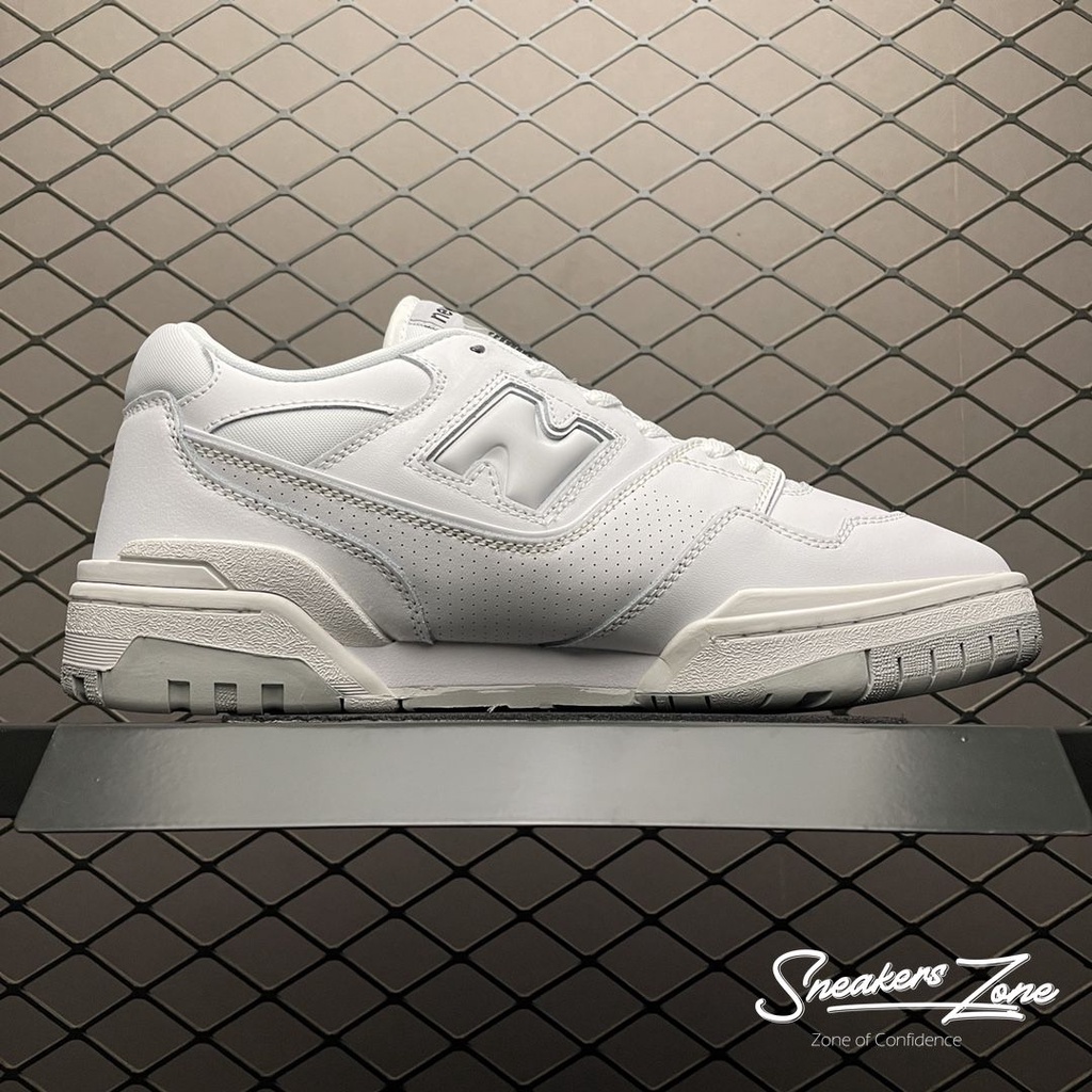 Giày Thể Thao NB 550 Full White Màu Trắng Sneakers World