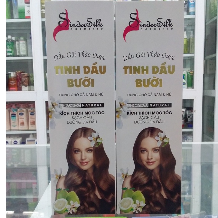 Dầu Gội Thảo Dược Tinh Dầu Bưởi Sinder Silk 800ml