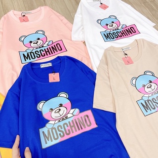 Áo phông cộc tay gấu Moschino