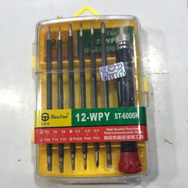 Hộp tua vít 12 đầu
