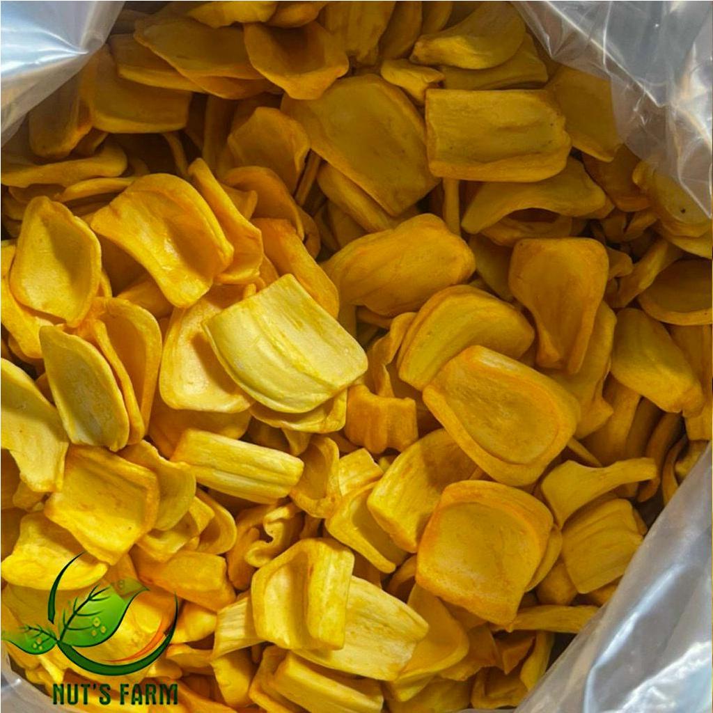 Mít sấy Nut Farm 500g nguyên miếng xuất khẩu, giòn ngọt không đường