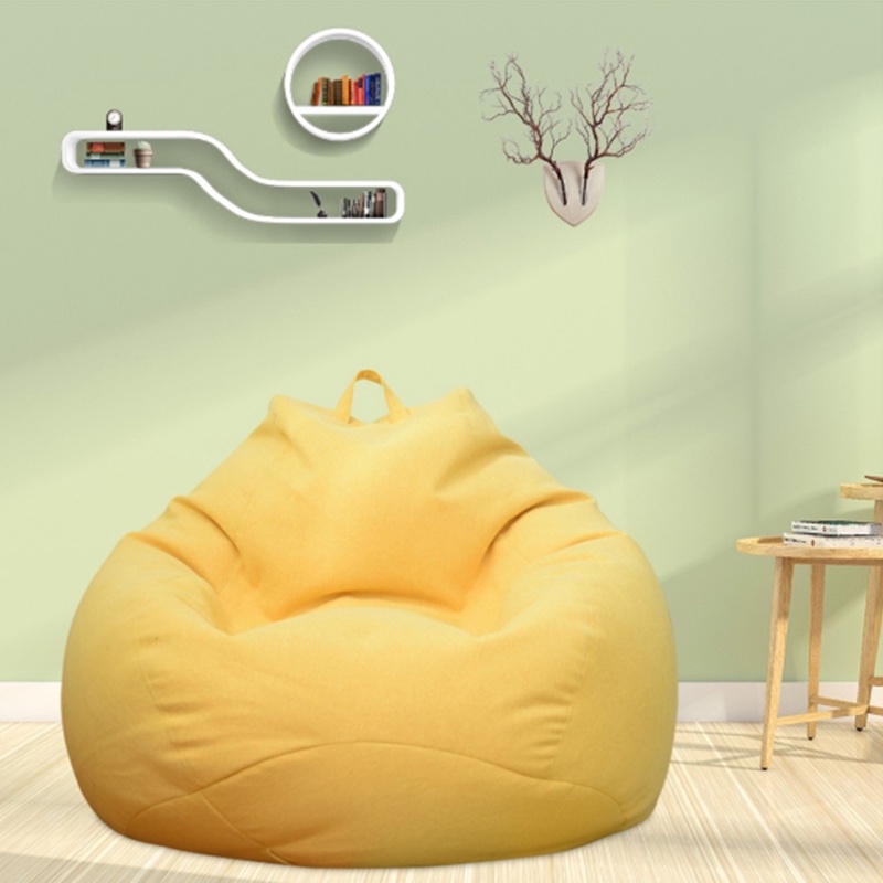 Ghế sofa lười Vỏ Ghế Lười Hình Hạt Đậu Thiết Kế Đơn Giản Phong Cách Cổ Điển Cho Người Lớn Và Trẻ Em