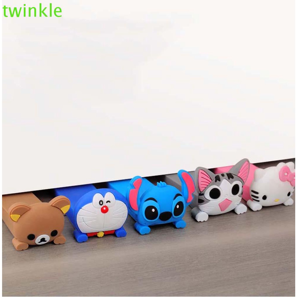 Tấm chặn cửa dạng hút chống trộm bảo vệ bé an toàn