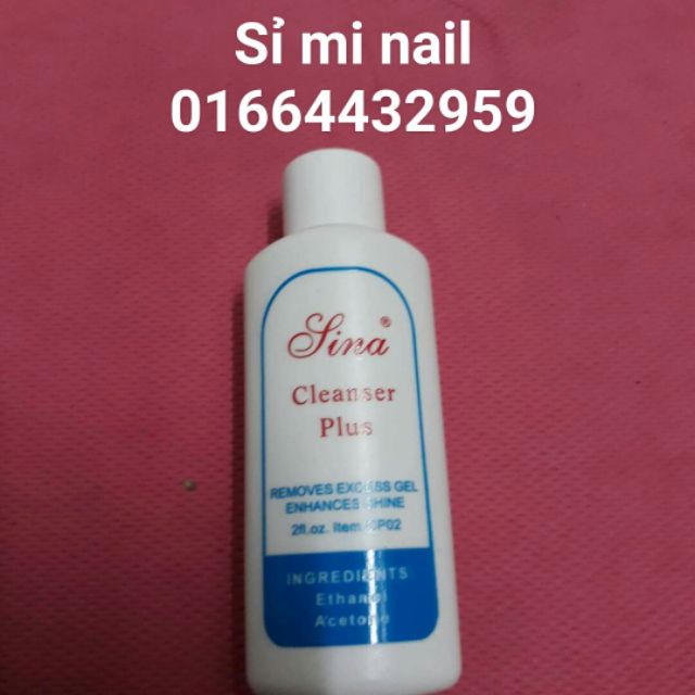 lau gel chai nhỏ 60ml cho các bạn mới tập lau gel tháo ủ gel. Sản phẩm tiết kiệm và cực hữu dụng.