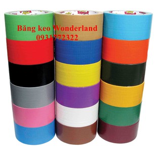 Băng keo simili đủ màu 48mm dài 7m