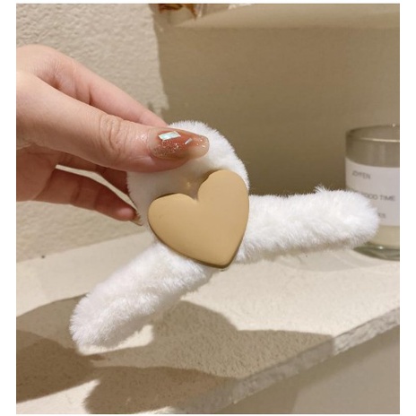 Kẹp tóc hình nơ lông nhung 2022 xinh xắn đáng yêu cho nữ