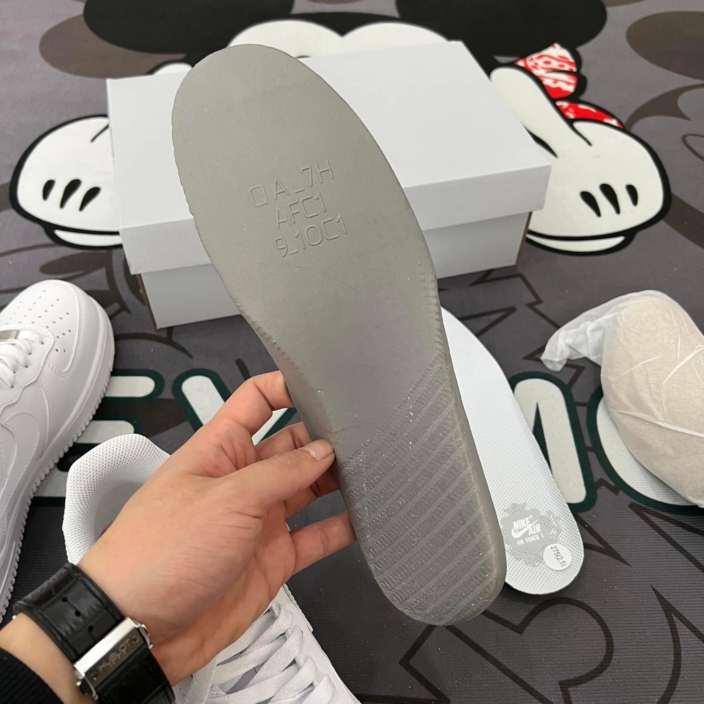 Giày Nike Air Force 1 AF1 Trắng, giày sneaker trắng nam nữ Cao Cấp full phụ kiện tặng kèm box bảo vệ