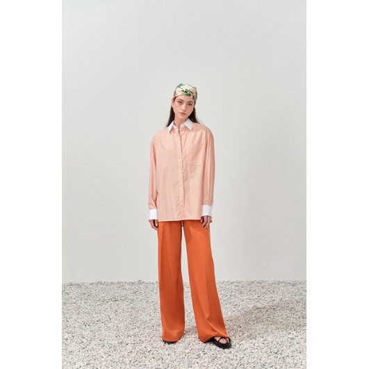 QUẦN ỐNG RỘNG , CẠP CAO - POLINA TROUSERS