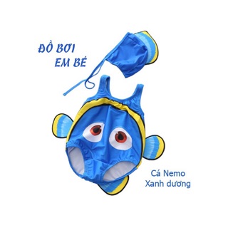 Đồ bơi cá Nemo vs Dori cho bé trai bé gái (sẵn hàng)