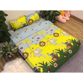 Bộ chăn ga gối đệm poly 5 món ️🍀 Set poly 5 món