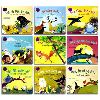 Sách - Tủ Sách Ngụ Ngôn - Song ngữ (9 quyển lẻ tùy chọn)