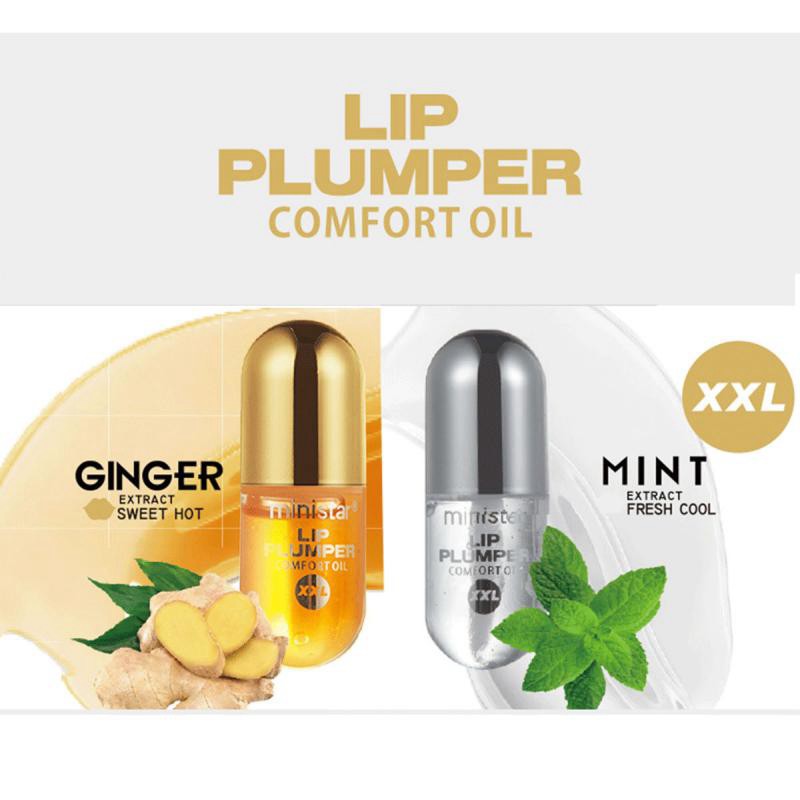 Ministar Ginger Peppermint Capsules Lip Enlargement Big Mouth Lip Gloss Set Moisturizing and Enlarging Lip Oil Lip Glaze | BigBuy360 - bigbuy360.vn
