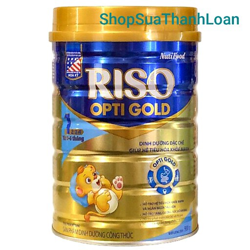 [HSD T3-2023] Sữa bột Riso Opti Gold 1 (400g)