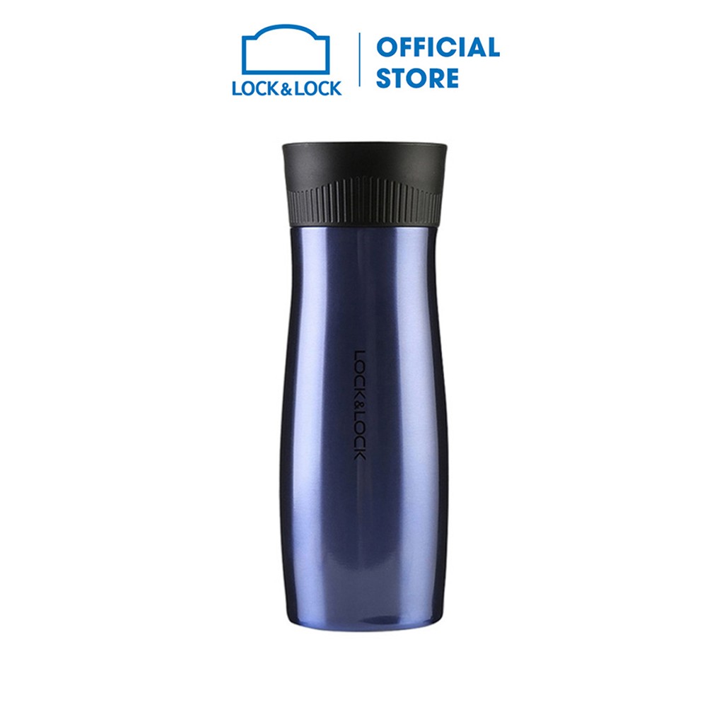 Bình giữ nhiệt Lock&amp;Lock Pin Tumbler 430ml - Màu xanh - [LHC3229BLU]