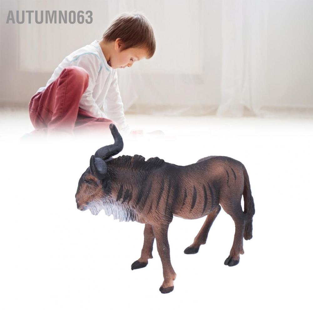 Tượng động vật sống như thật Động rừng rậm Châu Phi linh dương đầu bò Đồ Autumn063