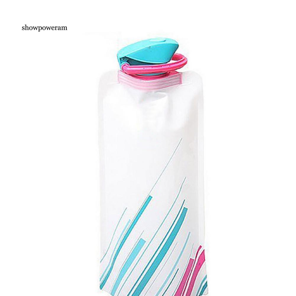 Bình đựng nước dạng gập tiện dụng 700ml