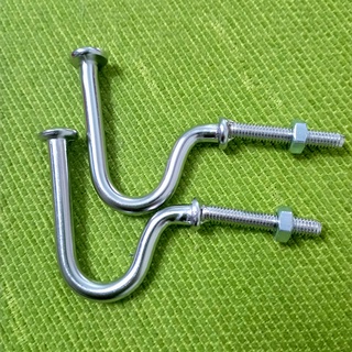 MÓC TREO XE MÁY INOX ( 2 cái )