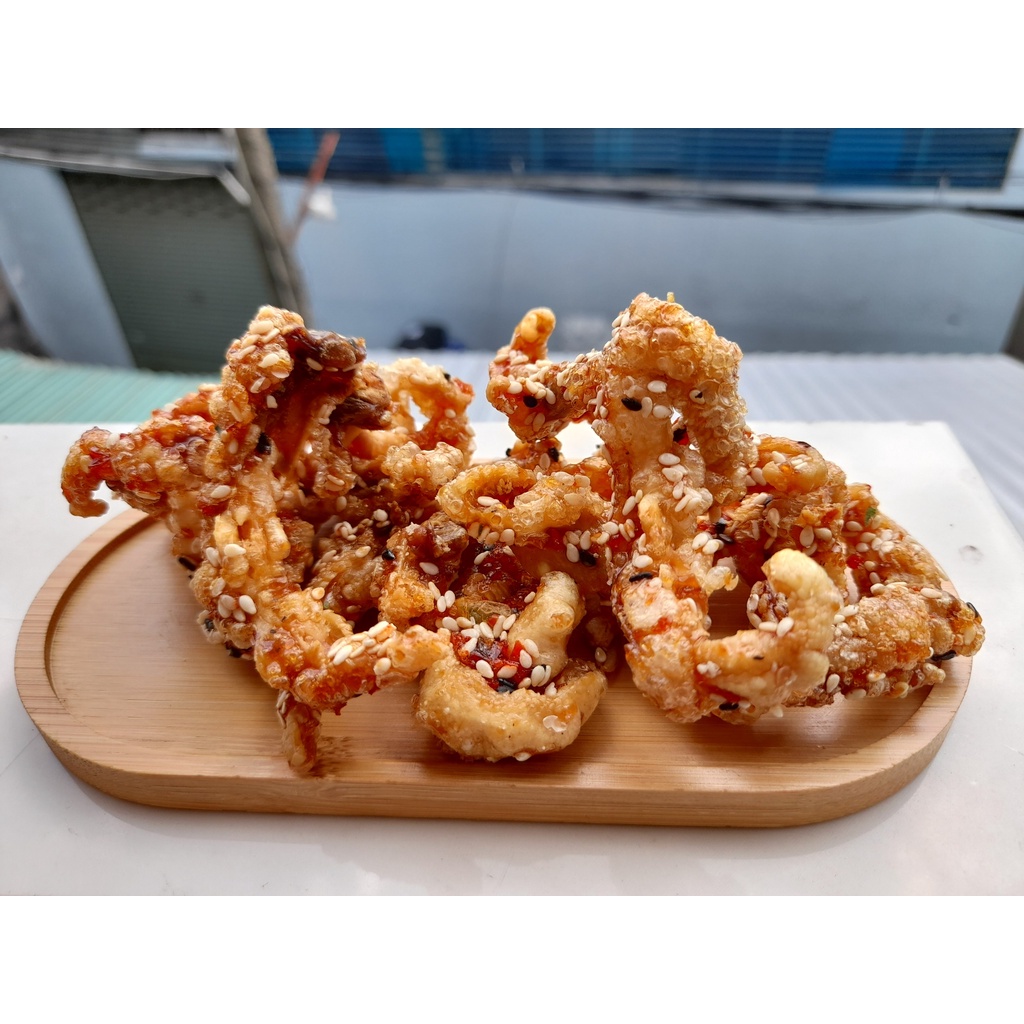 200GR_ CHÂN GÀ RÚT XƯƠNG SẤY GIÒN SỐT CHANH DÂY