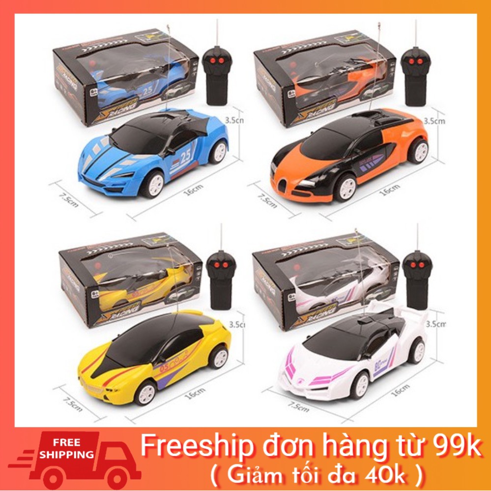 Xe ô tô điều khiển từ xa 2 kênh hàng đẹp chuẩn loại 1