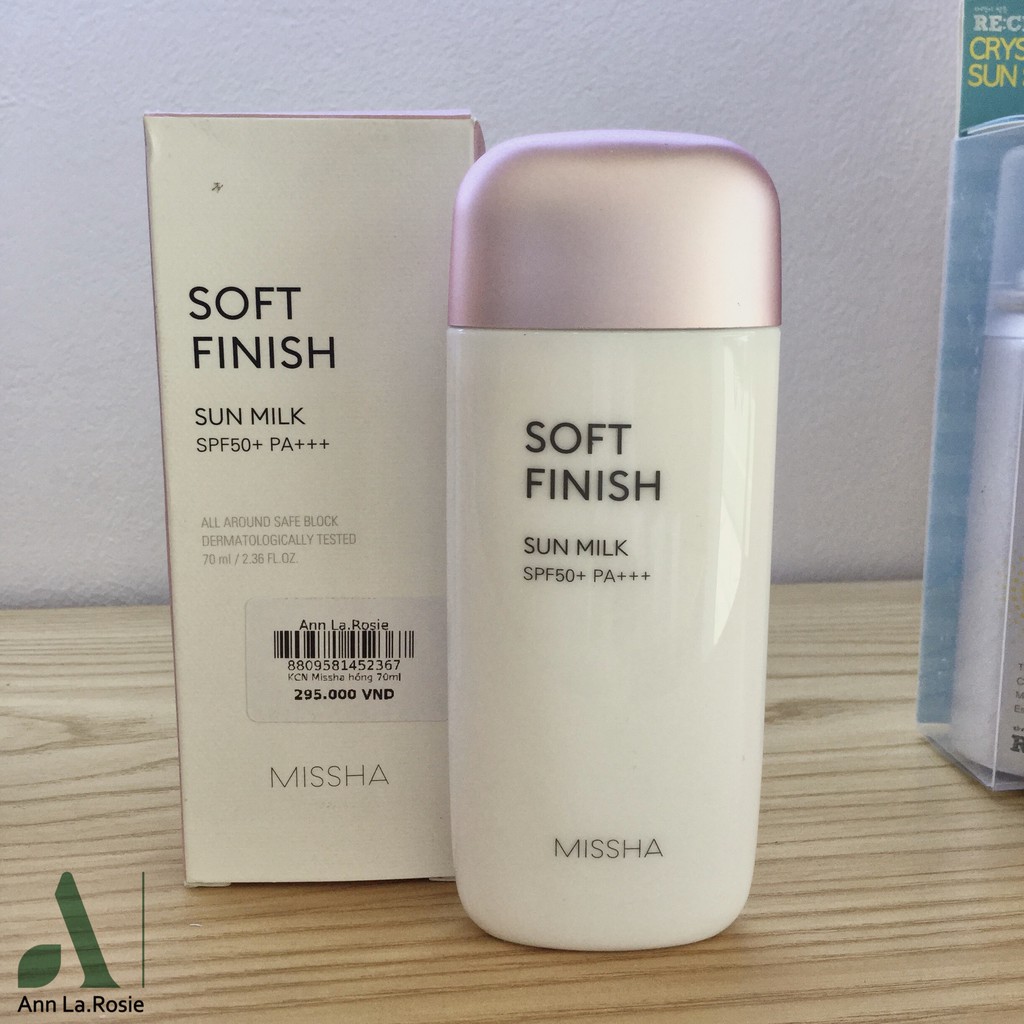 Kem Chống Nắng Missha Soft Finish Sun Milk SPF50+ PA++