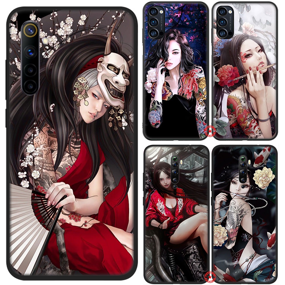 Ốp Điện Thoại Dẻo Họa Tiết Hình Xăm MY21 Cho OPPO A93 A92 A91 A72 A56 A55 A54 A54S A53S A53 A52 A32 A16 A16S A15 A15S F15