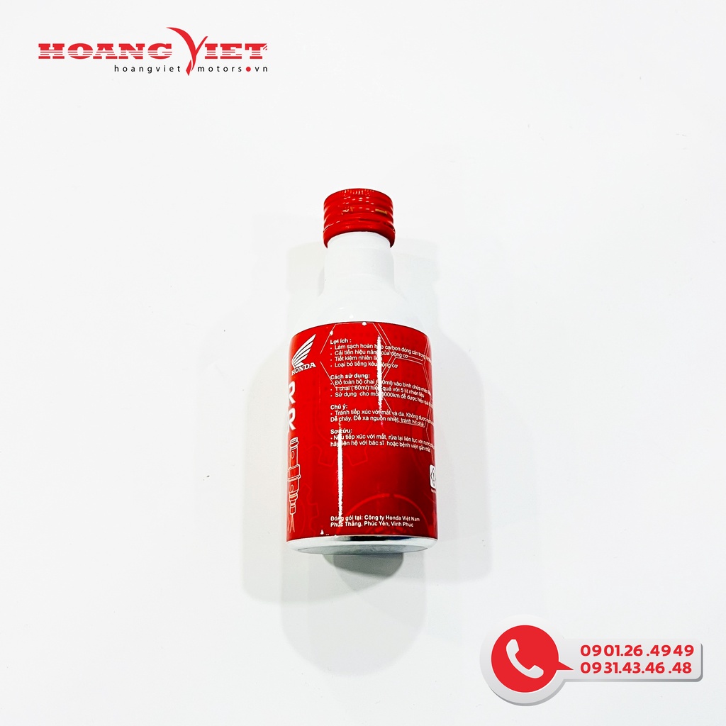 Nước rửa kim phun xăng 60ml - Các dòng xe Honda - 08CMCHIC60PCS