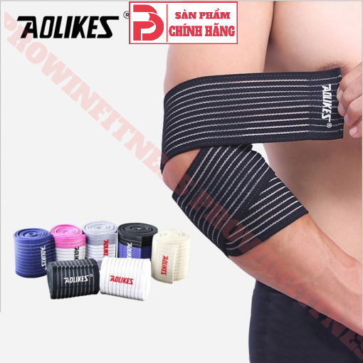 Băng quấn cổ chân cổ tay bắp chân cố định Aolikes chống chấn thương khi chơi thể thao tập Gym 70 cm