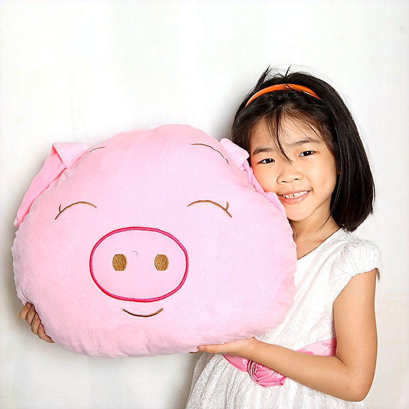 Gấu bông mặt heo cao cấp size 50cm