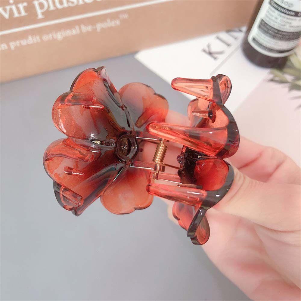 TWINKLE Kẹp Tóc Càng Cua Bằng Acrylic Phong Cách Hàn Quốc Thanh Lịch Cho Nữ