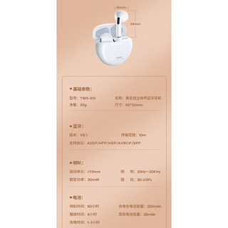Tai nghe Bluetooth Remax TWS-50i