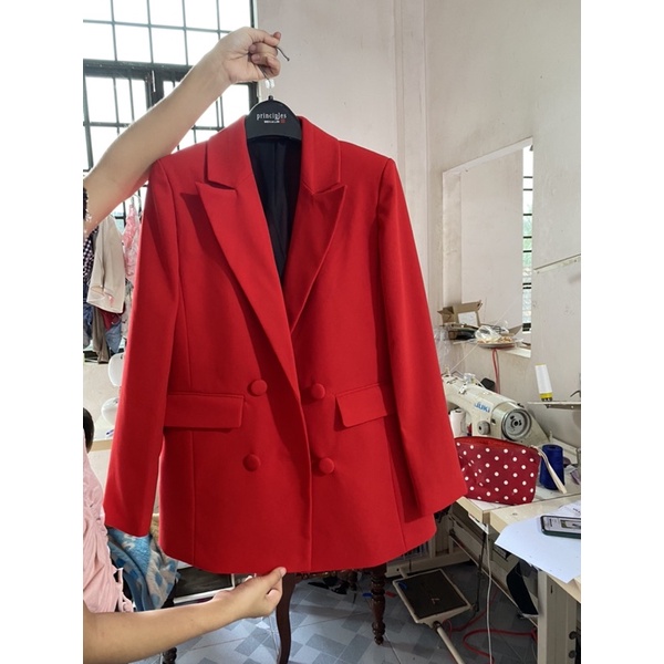 Áo blazer màu đỏ | BigBuy360 - bigbuy360.vn