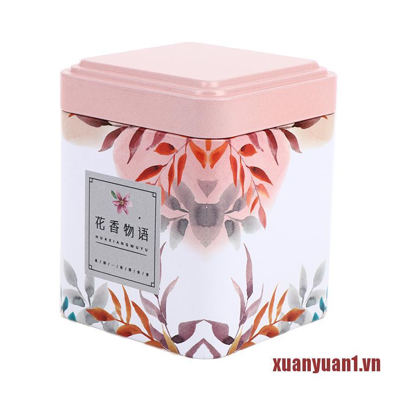 Hộp Đựng Trà Hình Vuông / Trà Phong Cách Cổ Điển Với