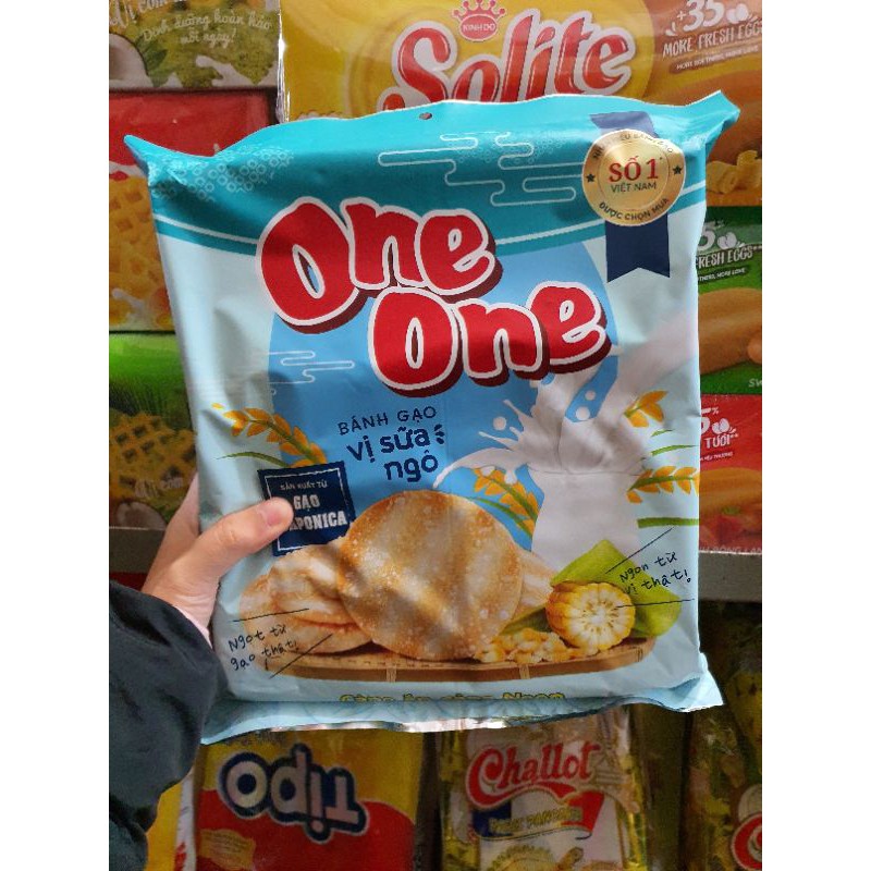 Bánh gạo One One vị sữa ngô 149g