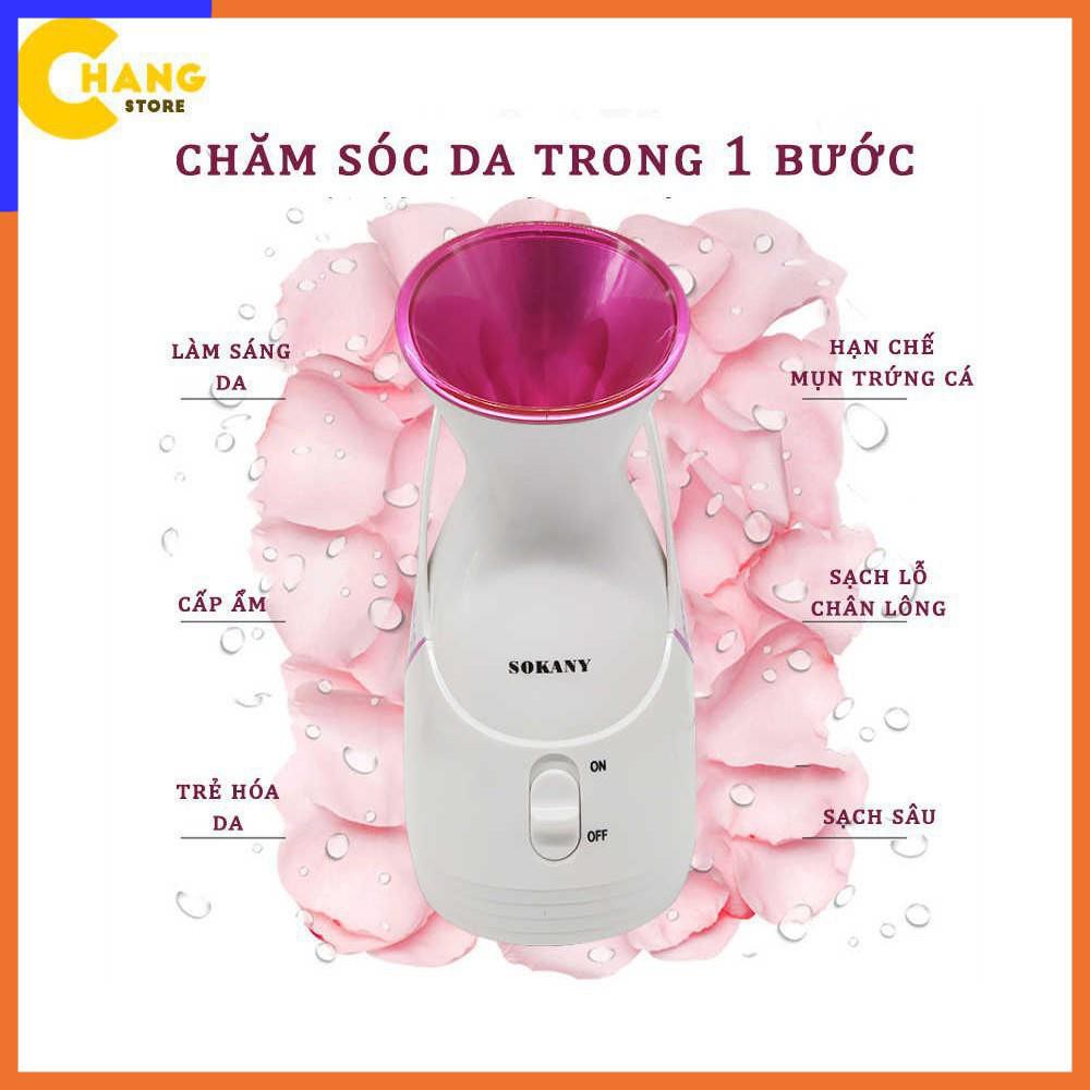 Máy xông mặt, máy xông hơi mặt Sokany - Hàng chính hãng, Chăm sóc da mặt tại nhà tiện lợi 1 . .