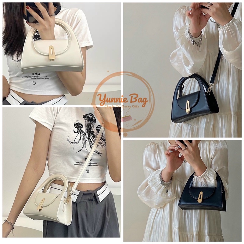 Túi kẹp nách hot trend kèm dây đeo chéo, hàng có sẵn