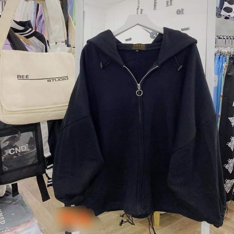 ÁO KHOÁC NỈ NHUNG KHOÁ TRÒN TAY BỒNG ULZZANG | BigBuy360 - bigbuy360.vn