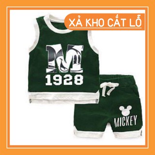 Quần áo sale sốc- Quần áo trẻ em-bộ 1928 cá tính cho bé trai- thun cotton co giãn 4 chiều, vải mềm mịn, mặt mát